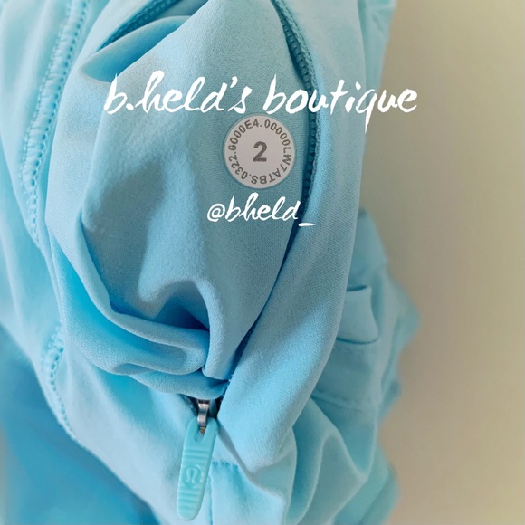 lululemon Track That Mid-Rise Lined Short 5" in Icing Blue Size 2 New NWT - Picture 11 of 12